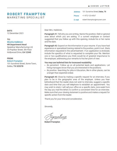 Resume Template 93